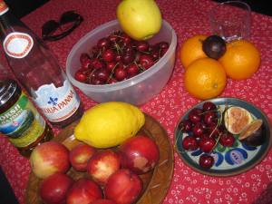 So köstliches Obst kann man in Albanien überall kaufen