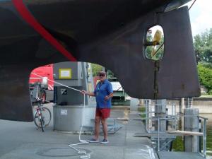 Hafenmeister Hubert(war 2009+2011 auf der Rhône dabei!)