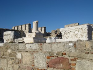 Ehem.griech.Tenedos, Ausg.pkt. des Angriffs auf Troya