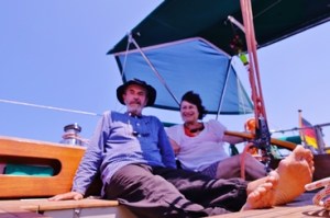 Zum ersten mal wieder mit Segeln unterwegs