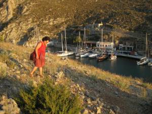 Die Abendwanderung Kalymnos Felsklamm Vathi