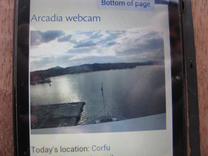 Arcadia. EOS auf d.webcam!