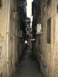 Enge Gassen wie in Venedig