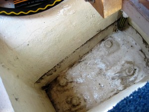 Bilgeputz nach 15 cm Wasser im Schiff (2)