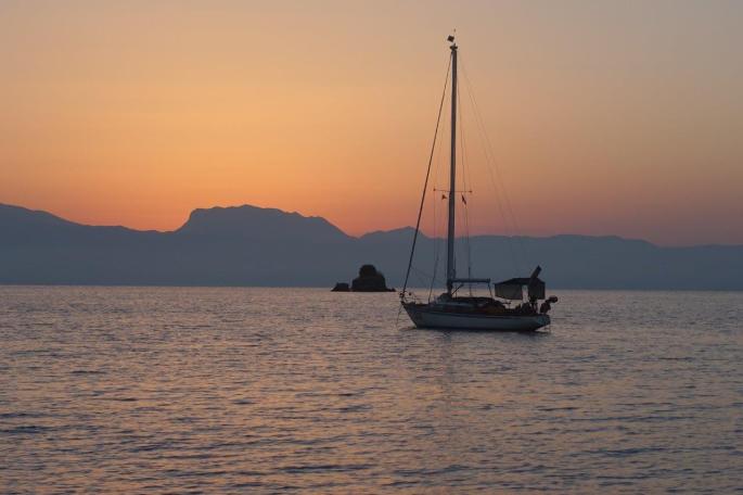 Noch einige Minuten, dann geht die Sonne auf