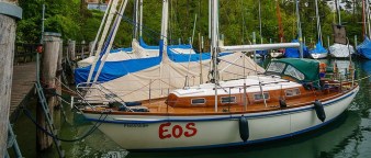 Eos im Hafen, schön...