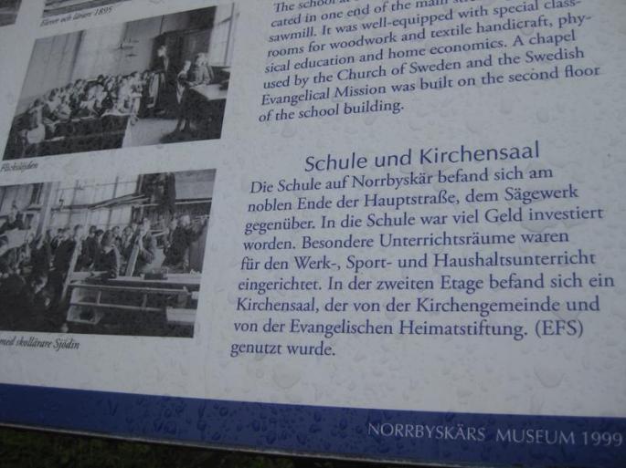 Geschichte v. Sägewerk u. Arbeiterhäuser Norrbyskär,6.7 (10) (Copy)