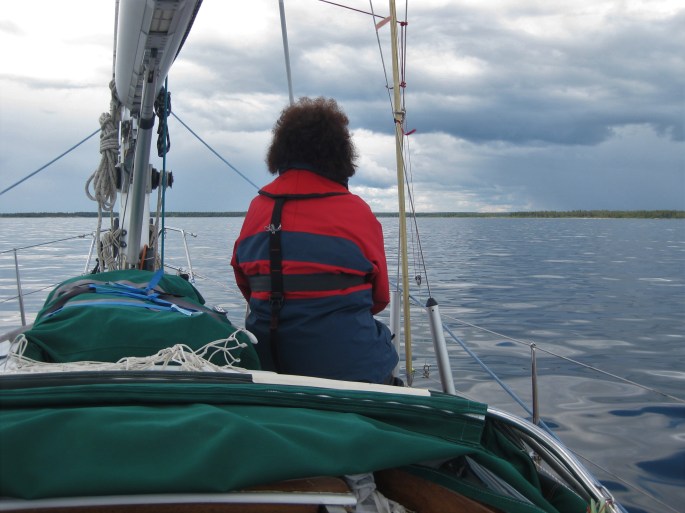 Segeln nach Norrbyskär (1)