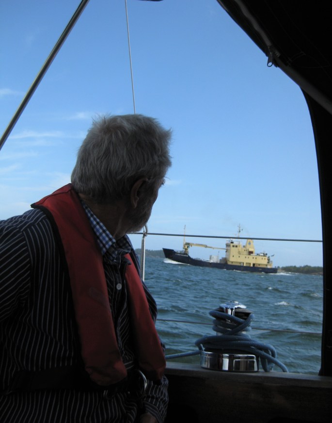 Mit 5 bft gegenan bis Ankerbucht vor Nyneshamn,11.8 (24)