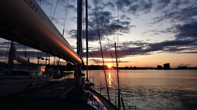 Zur guten Nacht, Västervik, Blick zum Hotel (Copy)