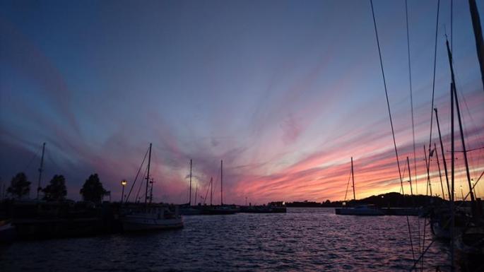 Aquarell am Abendhimmel, noch in Thiessow (3) (Copy)